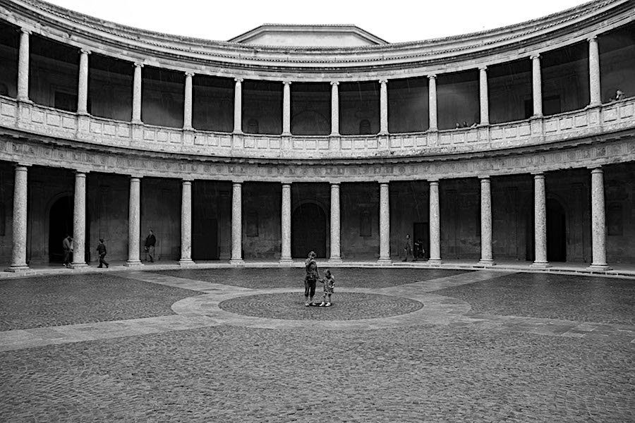 Palace of Charles V in Granada